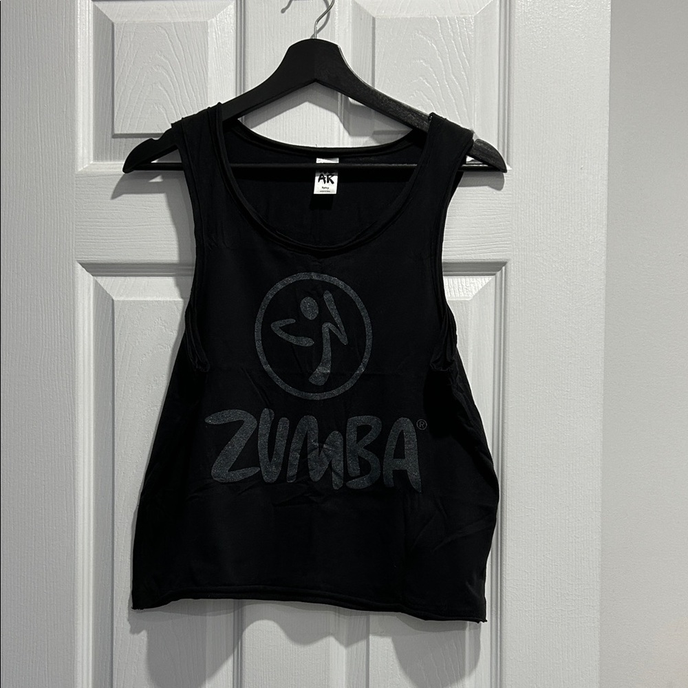 ZUMBA SALE! Instructor Black Graphic Tank Top